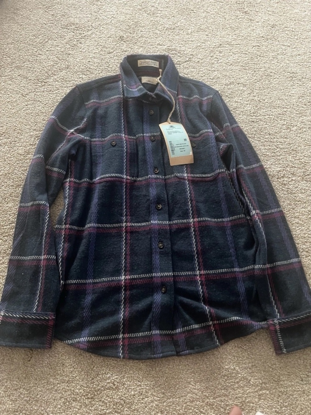 Faherty Northern Lights Plaid